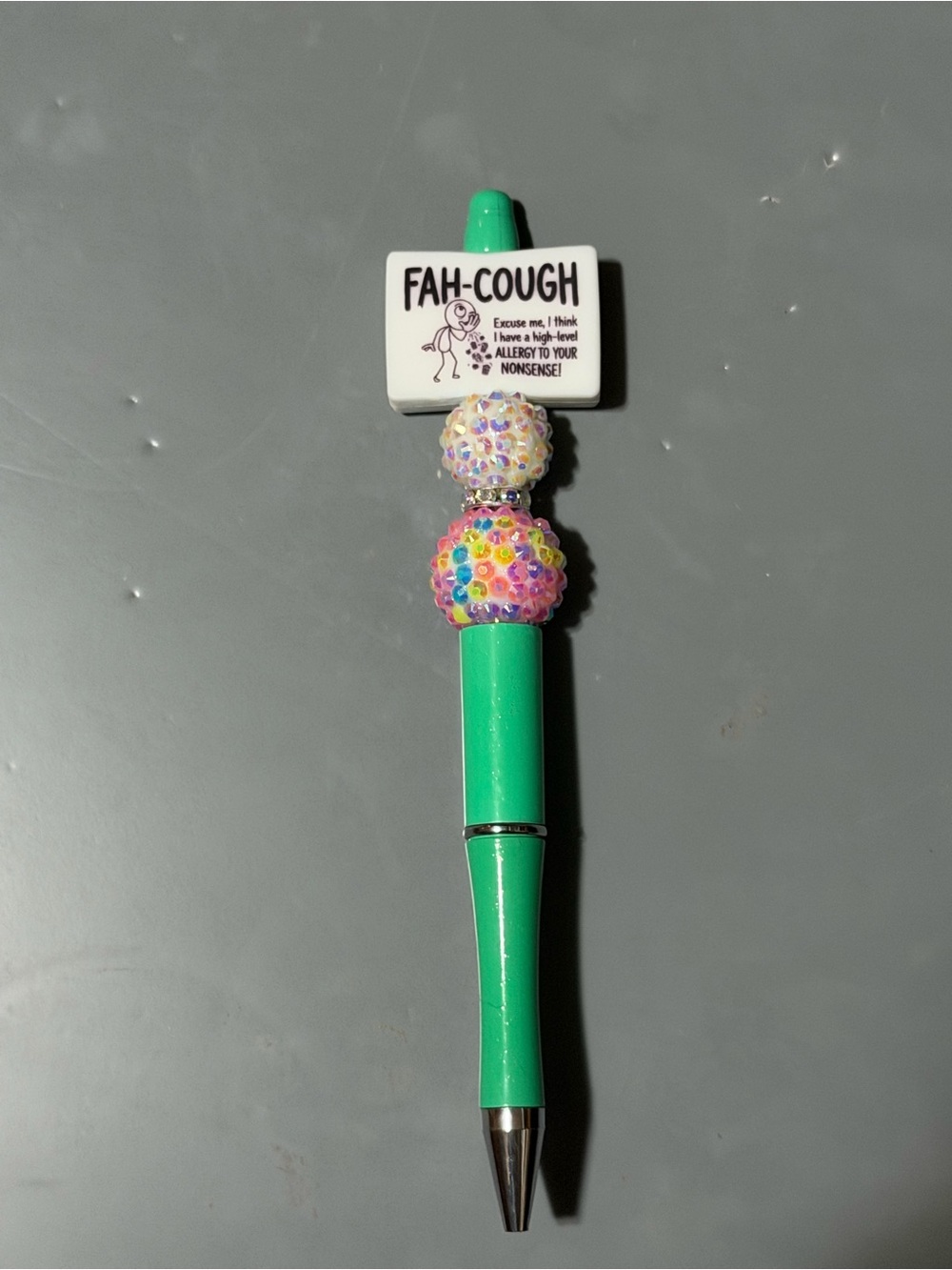 Fah-Cough funny pen